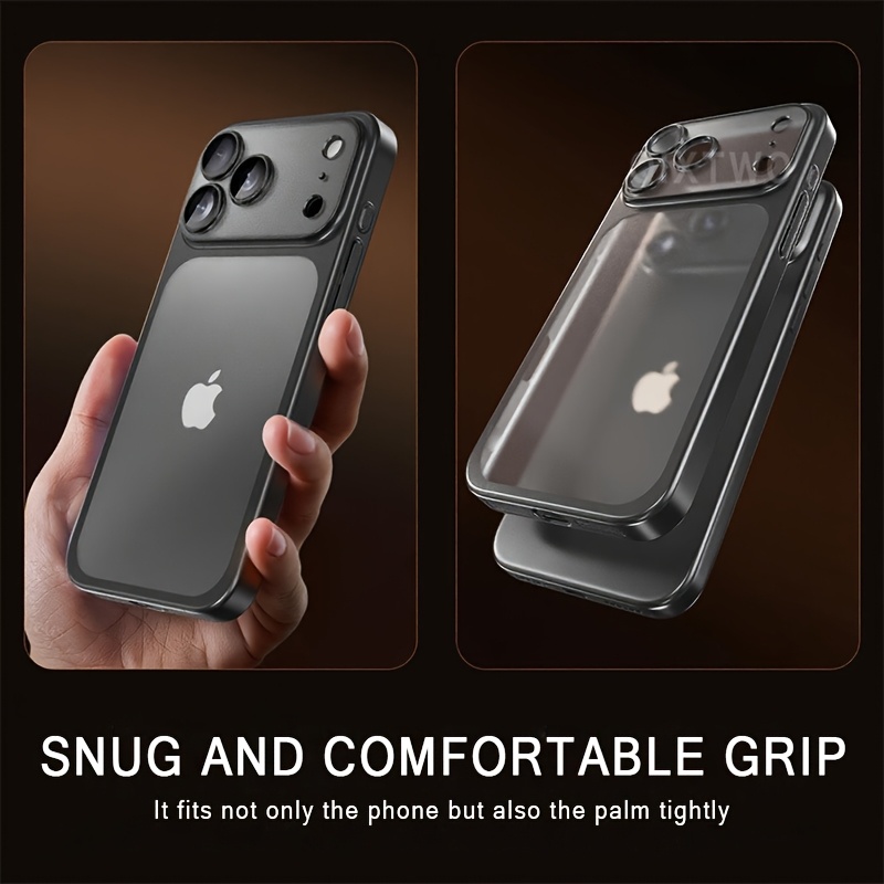 Luxury Matte Transparent Wireless Charging Phone Case for iPhone 13/14/15/16/17 Air Pro Max with Shockproof Lens Film and Clear Back Cover, Dropresistant Cover, Minimalist Style, Sleek Design, Highquality Case, Iphone Users, Gadget Lovers Luxury Matte Transparent Wireless Charging Phone Case for iPhone 13/14/15/16/17 Air Pro Max with Shockproof Lens Film and Clear Back Cover, Dropresistant Cover, Minimalist Style, Sleek Design, Highquality Case, Iphone Users, Gadget Lovers