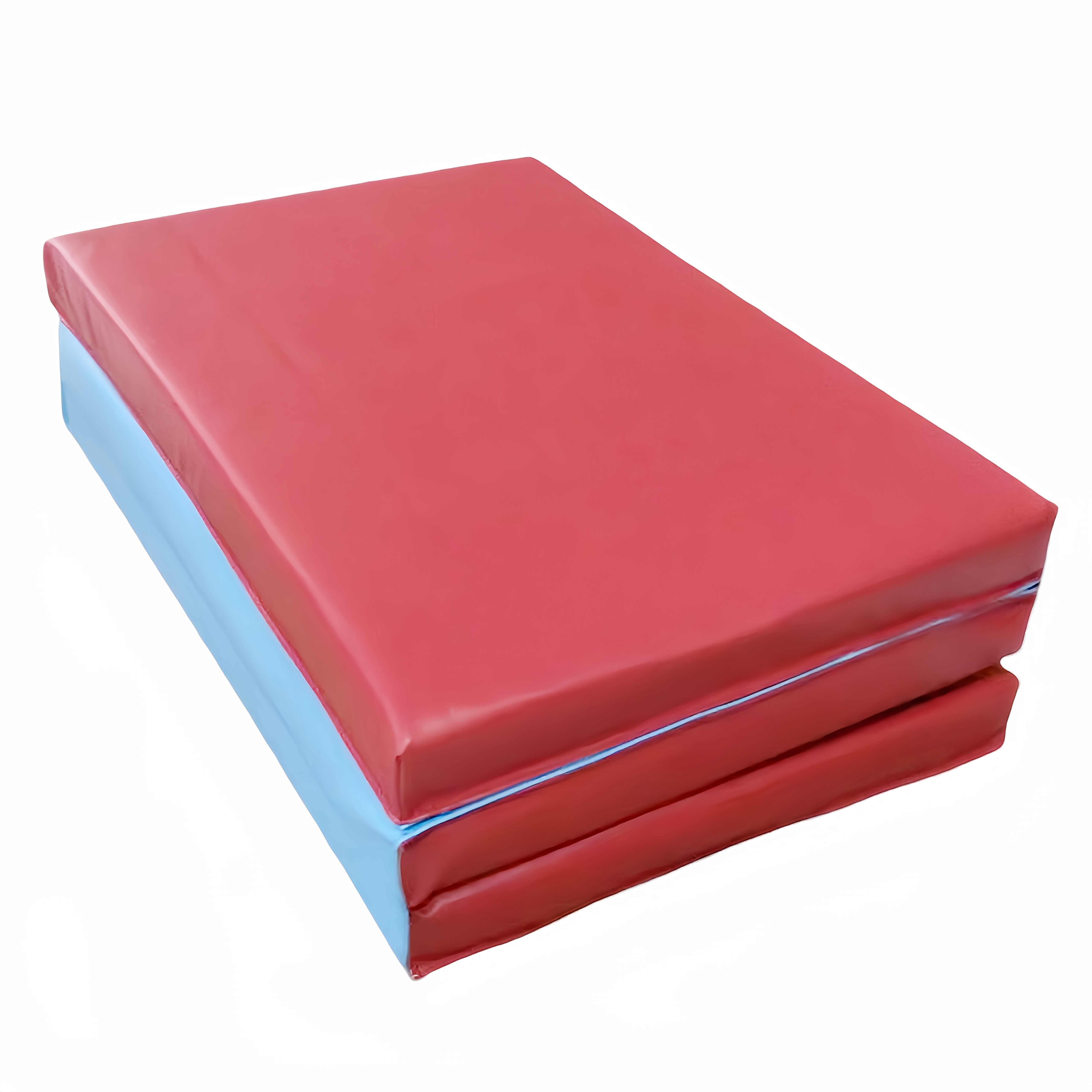 three layer folding gymnastics mat pvc colorful sports mat suitable for   yoga durable waterproof non slip training mat suitable for sit ups sports