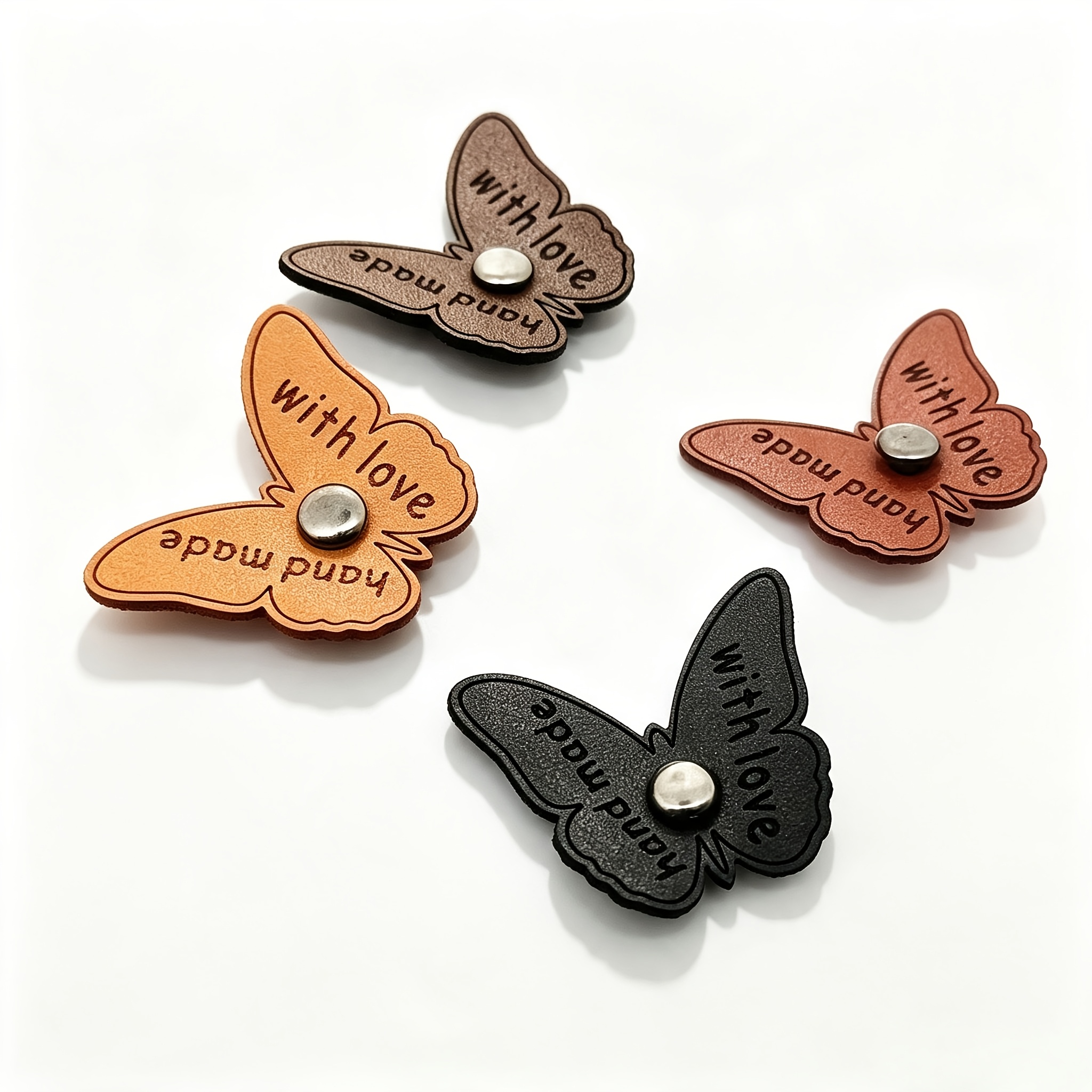 Image of 10pcs Hat Scarf Additions No-sew Patches, -shaped Tags