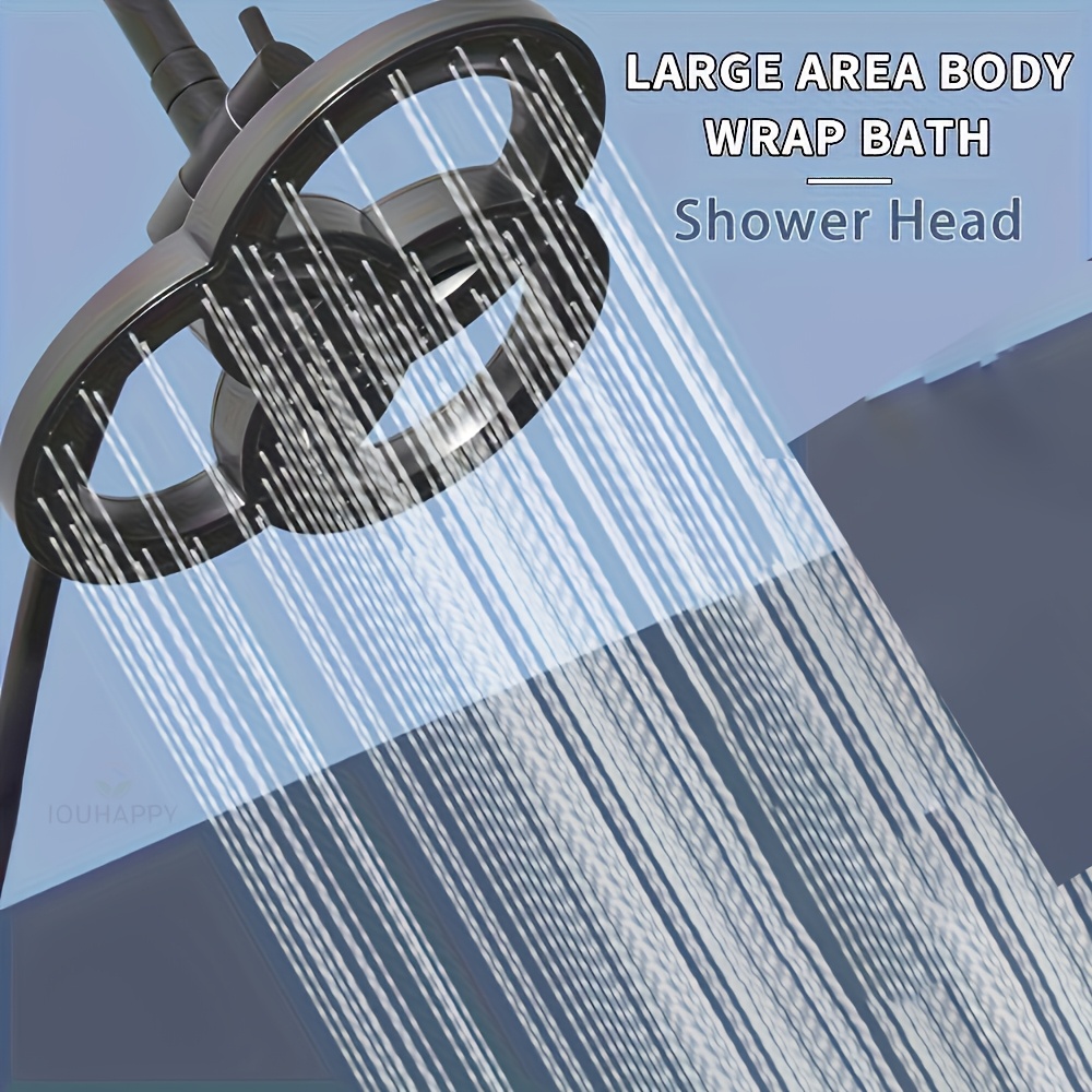 2pcs Upgraded High-Pressure Handheld Shower, ABS Material