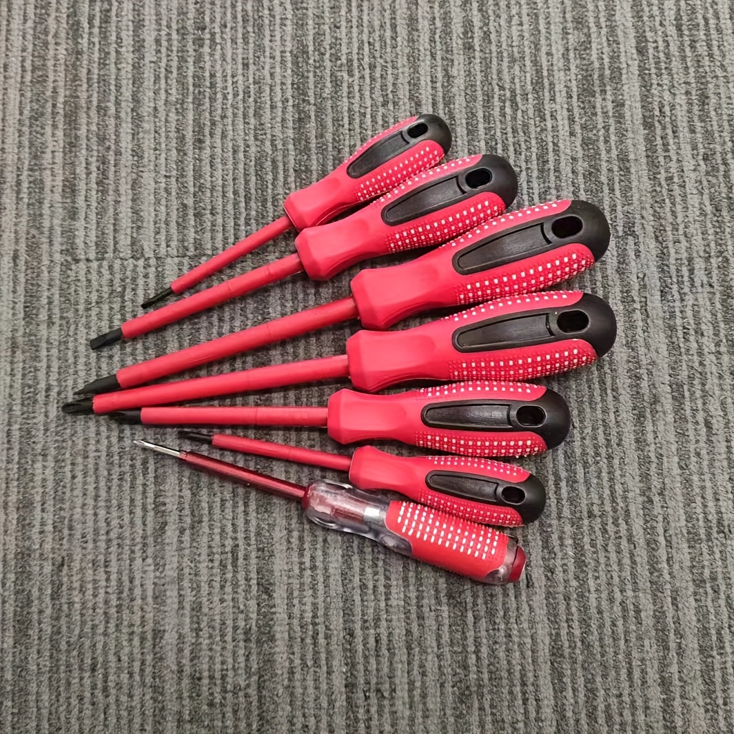 7pcs screwdriver set durable metal   hand tools suitable for home use essential precision repair tool kit battery free Product details 7