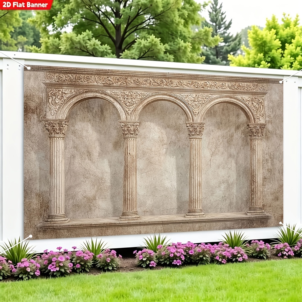 Photography Backdrop Roman Column Arch for Weddings and Birthdays