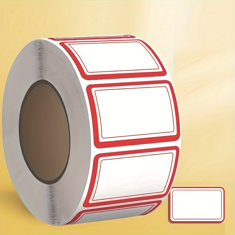 900 szt., Samoprzylepne Etykiety Bez Resztek - Idealne do Lodówek, Zamrażarek, Spiżarni i Kuchni - Doskonałe do Organizacji Pojemników na Żywność, Butelki i Posiłki - Wielokrotnego Użytku Etykiety do Zamrażarki, Naklejki na Urodziny i Etykiety na Prezenty