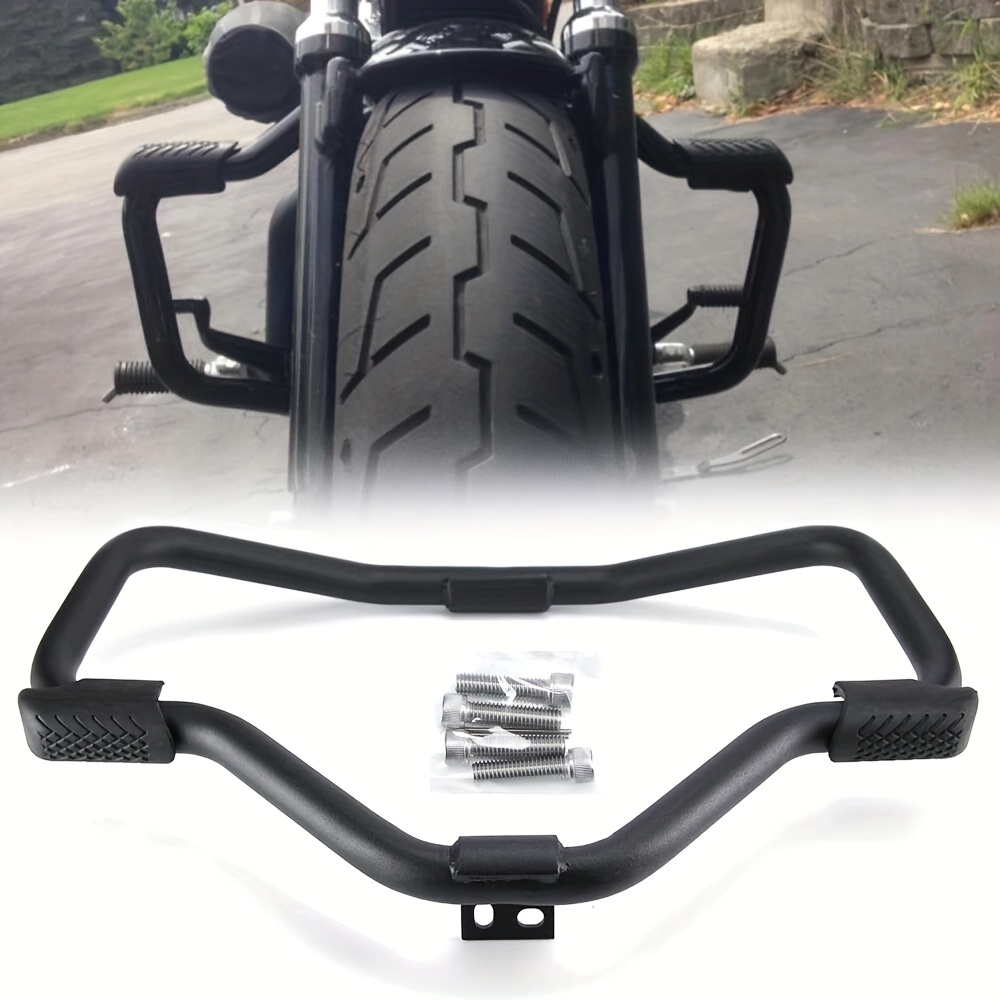 TEMU Engine Guard Highway Crash Bar For 883 1200 Xl Xr 48 72 2004-23