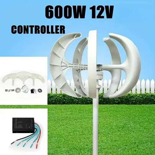 12v 600 wind turbine generator wind lantern styleturbine kit for solar wind homes monitoring ships lighting electricity equipment