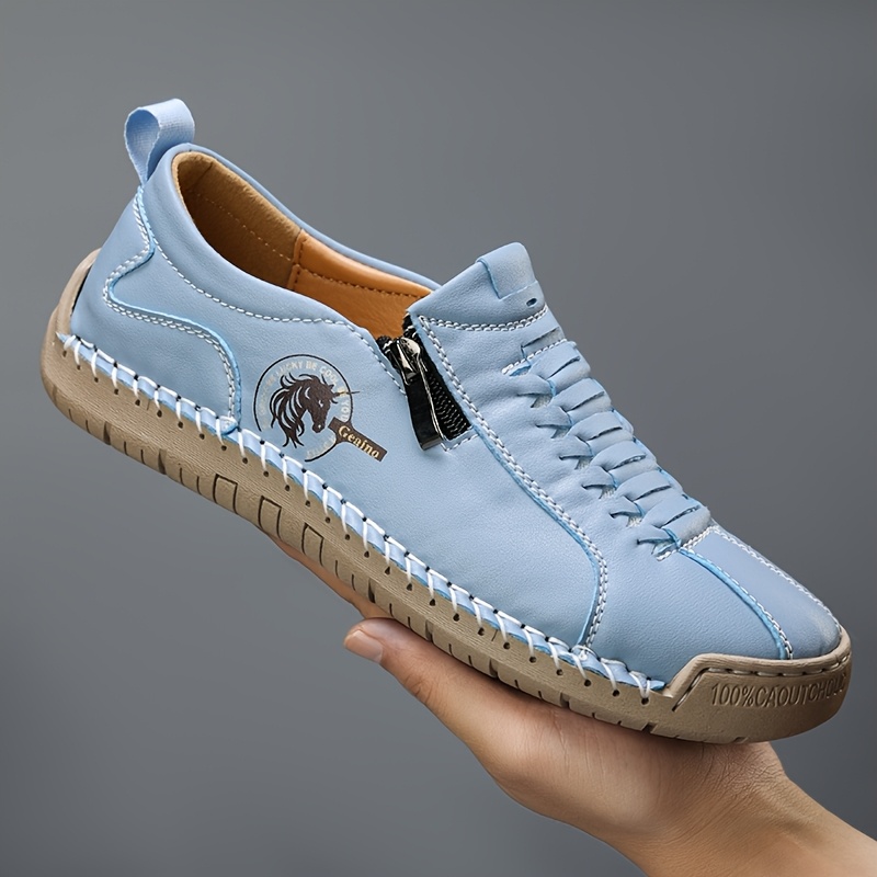 Image of Sneakers, Plus-size Women's Outdoor Hiking Shoes, Handmade Vintage Women's Shoes, Hand-stitched With Random