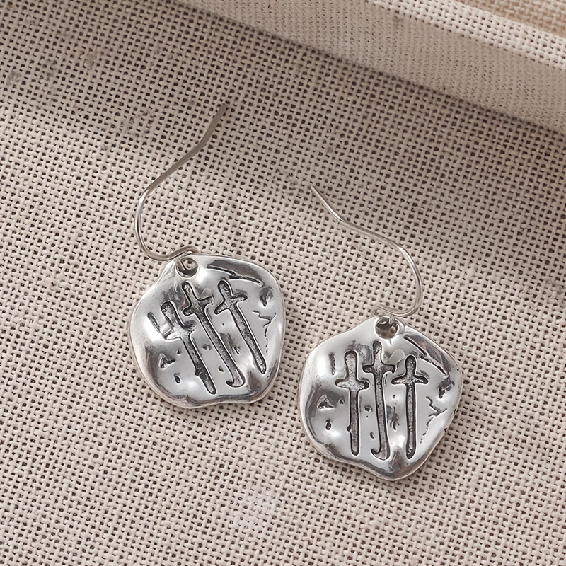 Women's Handmade Cross Earrings, Faith Accessories