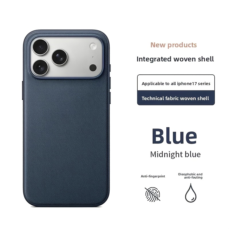 TEMU Phone Case - Phone Case Designed For Iphone 17 Pro Max And 17 Pro, Made With Official Tech Fabric For Protection, Includes Control Button,