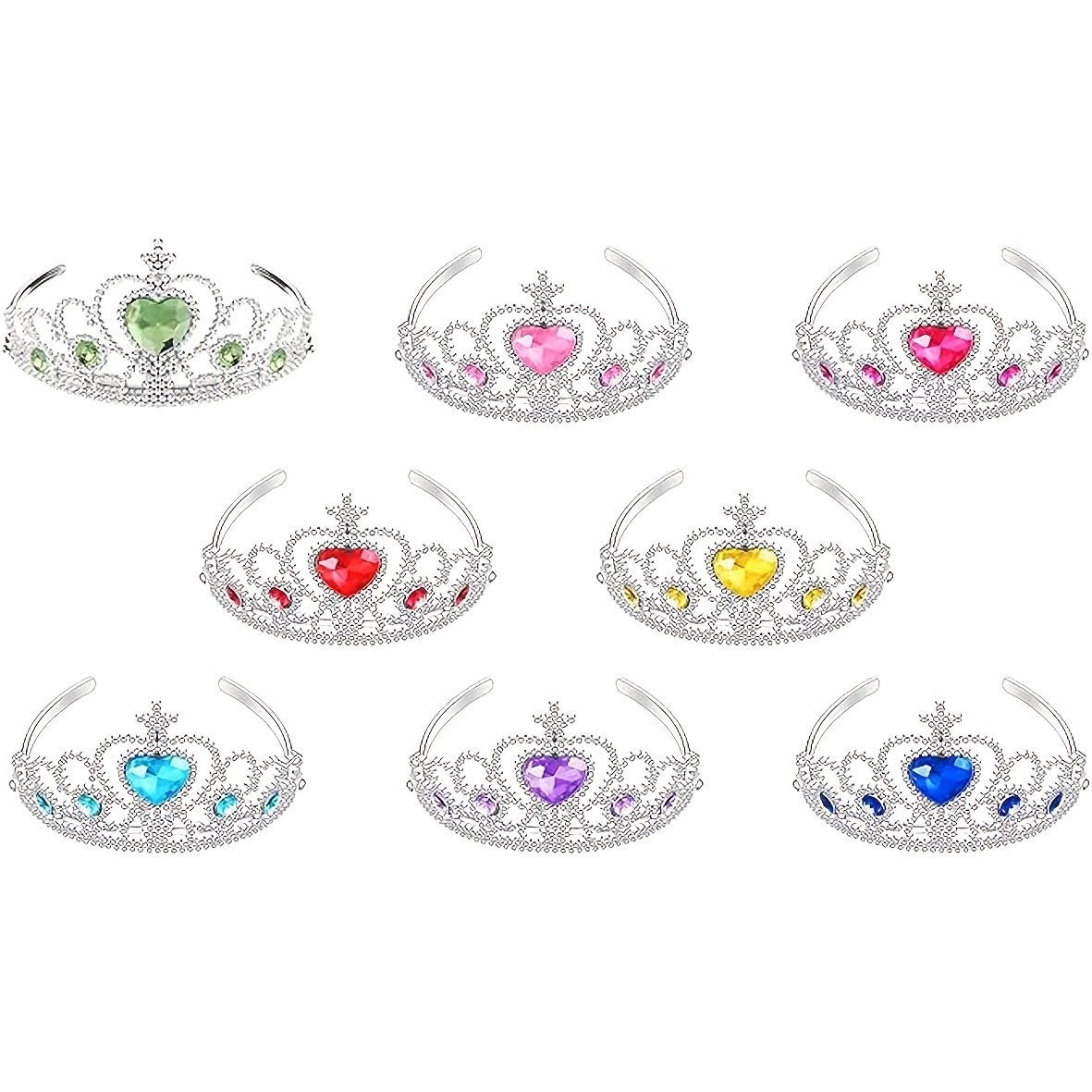 

Sets Of Crowns For Birthday Celebrations, Hair Decorations, And Party Hats, Birthdays, Wedding Attire, And Holiday Outfits., Birthday Party Decorations