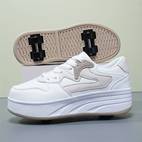outdoor versatile fashionable lightweight breathable roller skates detachable dual purpose childrens shoes school park roller skates girls casual sneakers