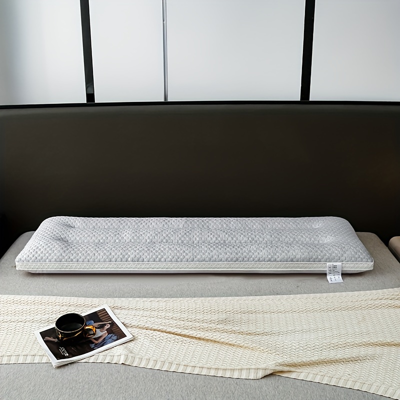 TEMU Luxury Premium Extended Pillow Insert, Long Body Pillow For Bedroom Bedding, Soft And Comfortable Long Pillow Core, Hotel/home Use Single/double