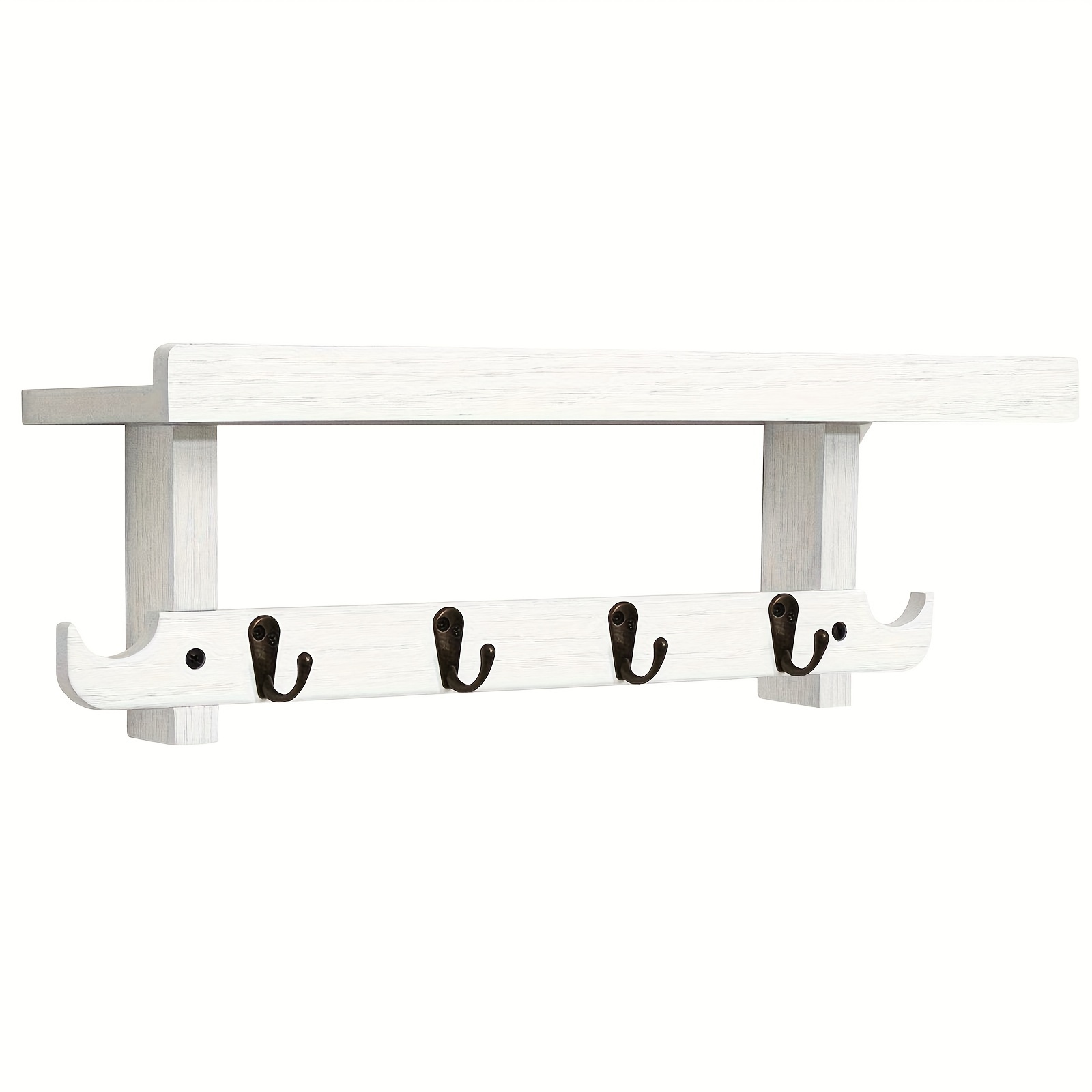 6 hook deals coat rack, key hooks