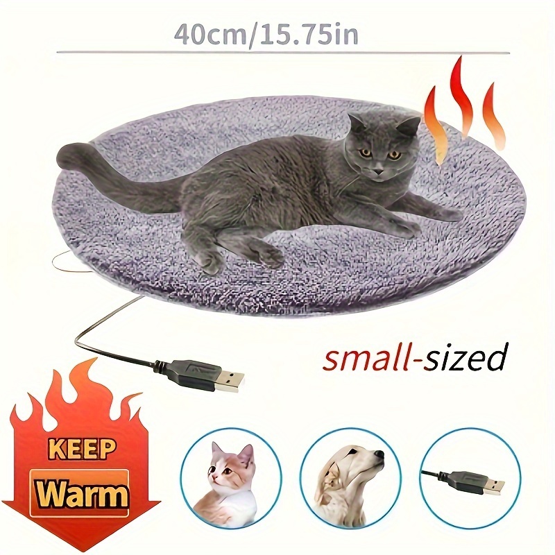 

1pc Pet Electric Blanket Heating Constant Temperature Anti-scratch Dog Thermal Sleeping Mat, New Year Valentine's Day Easter Gift