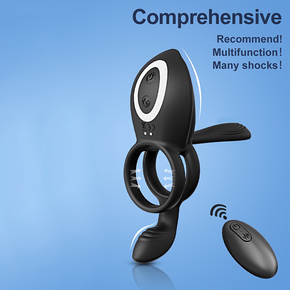 vibrating ring toys male trainer - Temu