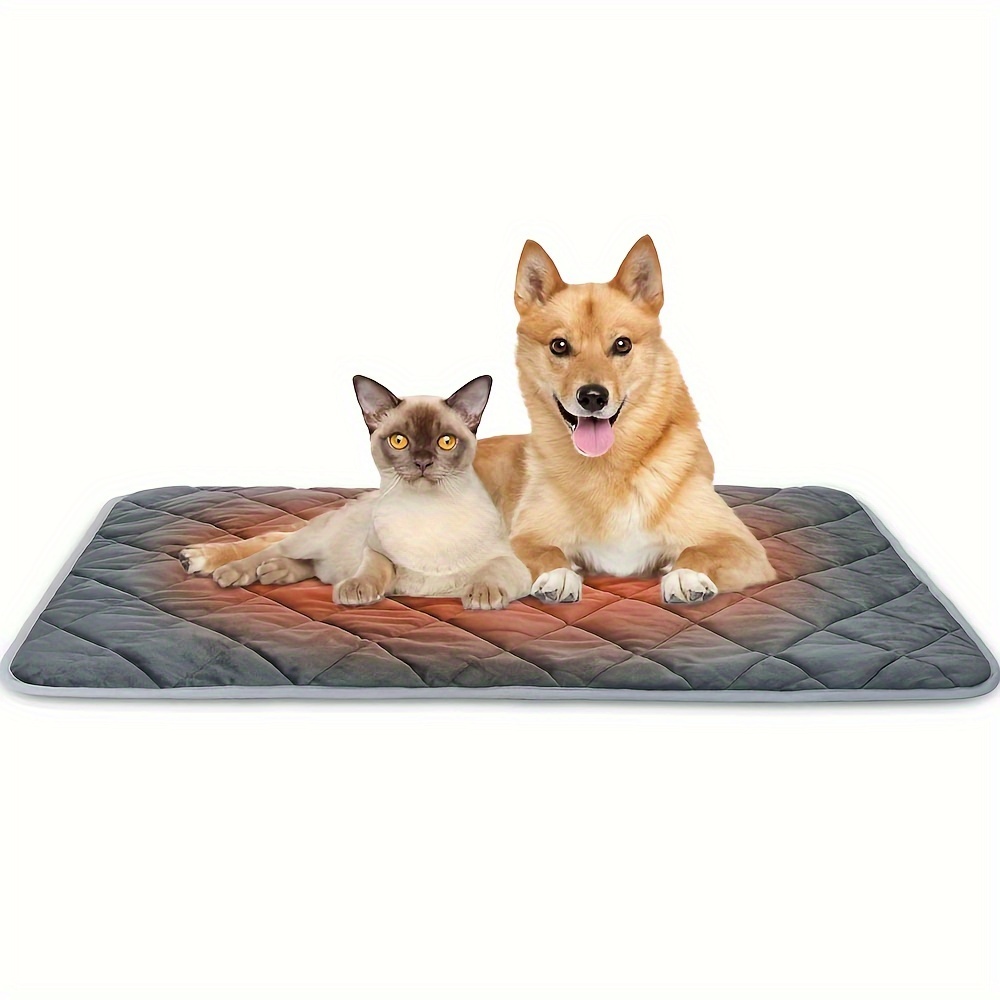 

Self Warming Pet Pad For Dogs Cats, Soft Warm Dog Pad Blanket For Travel Or Home, Washable Self-warming Anti-slip Bed Mat For Large Medium Small Dogs And Cats, S/m/l/xl