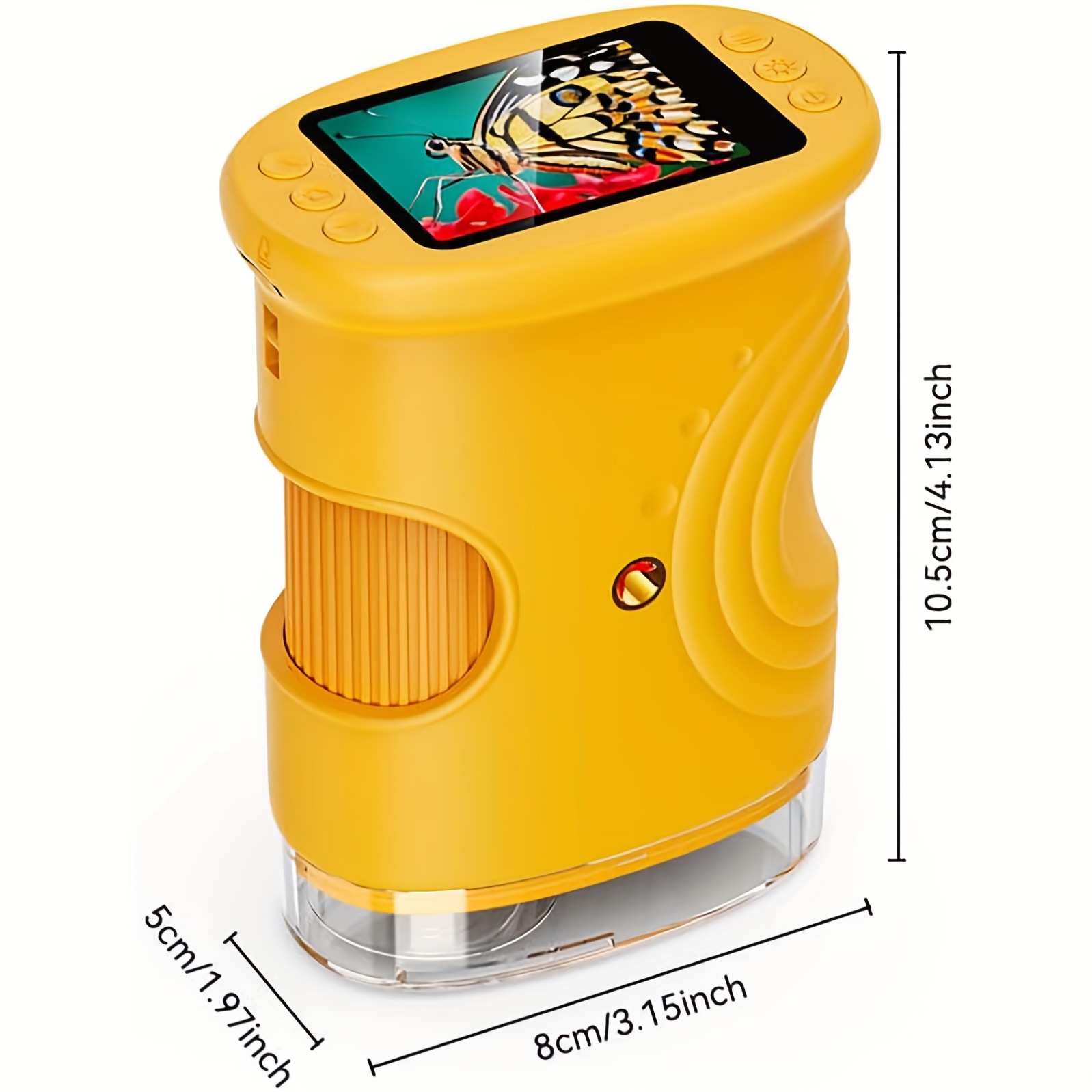 item picture   usb microscope a compact handheld magnifier for kids with 500 zoom a portable educational science kit featuring a photo and video camera   exploration and travel ideal gifts for thanksgiving halloween christmas