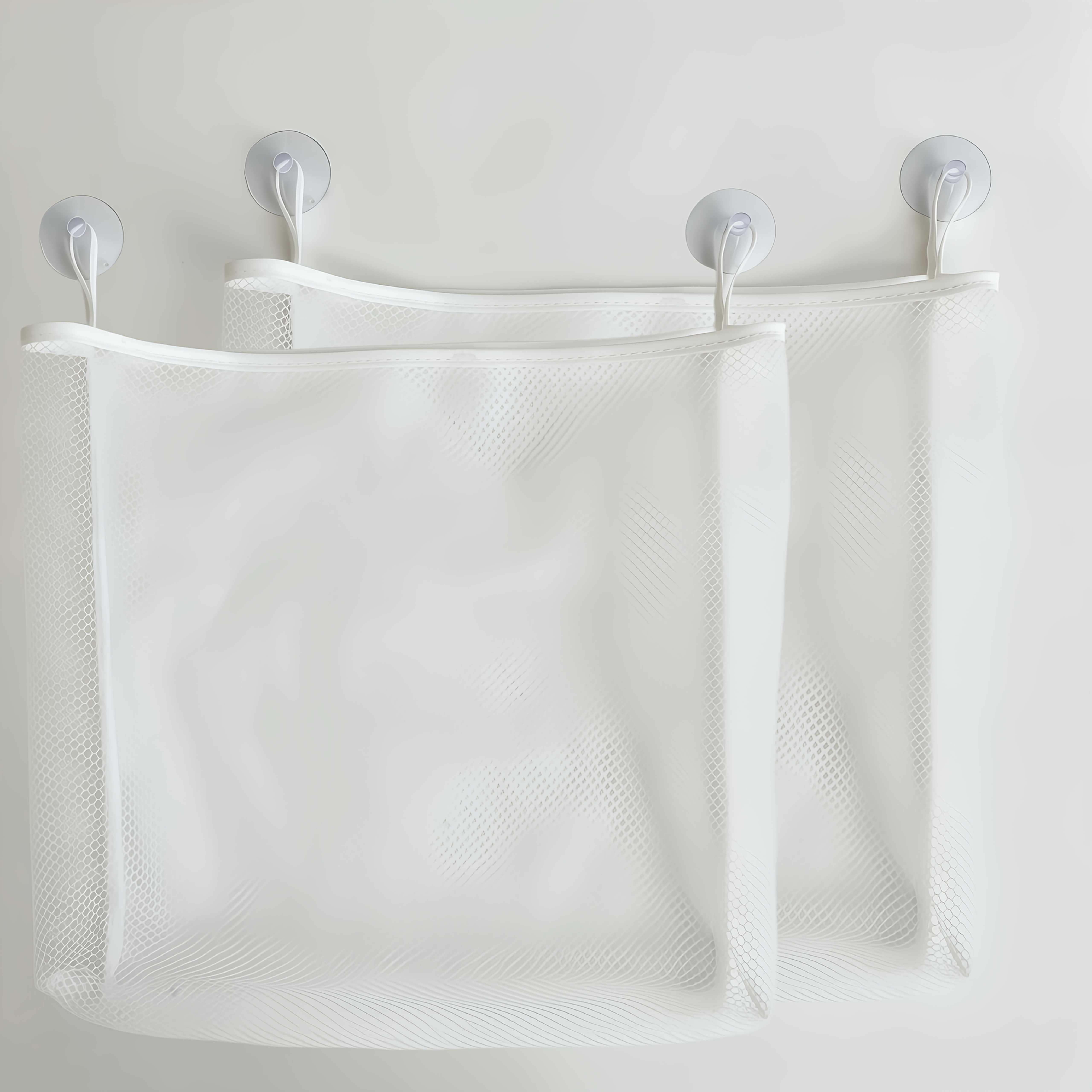 TEMU Borsa portaoggetti a rete , adatta per asciugare prodotti da doccia e riporre indumenti, per riporre forniture da cucina, adatta per l'uso su