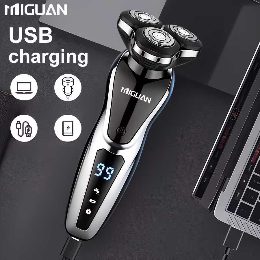 multi function 3 in 1 electric grooming kit shaver nose trimmer razor with convenient to travel and suitable as a gift for male friends details 8
