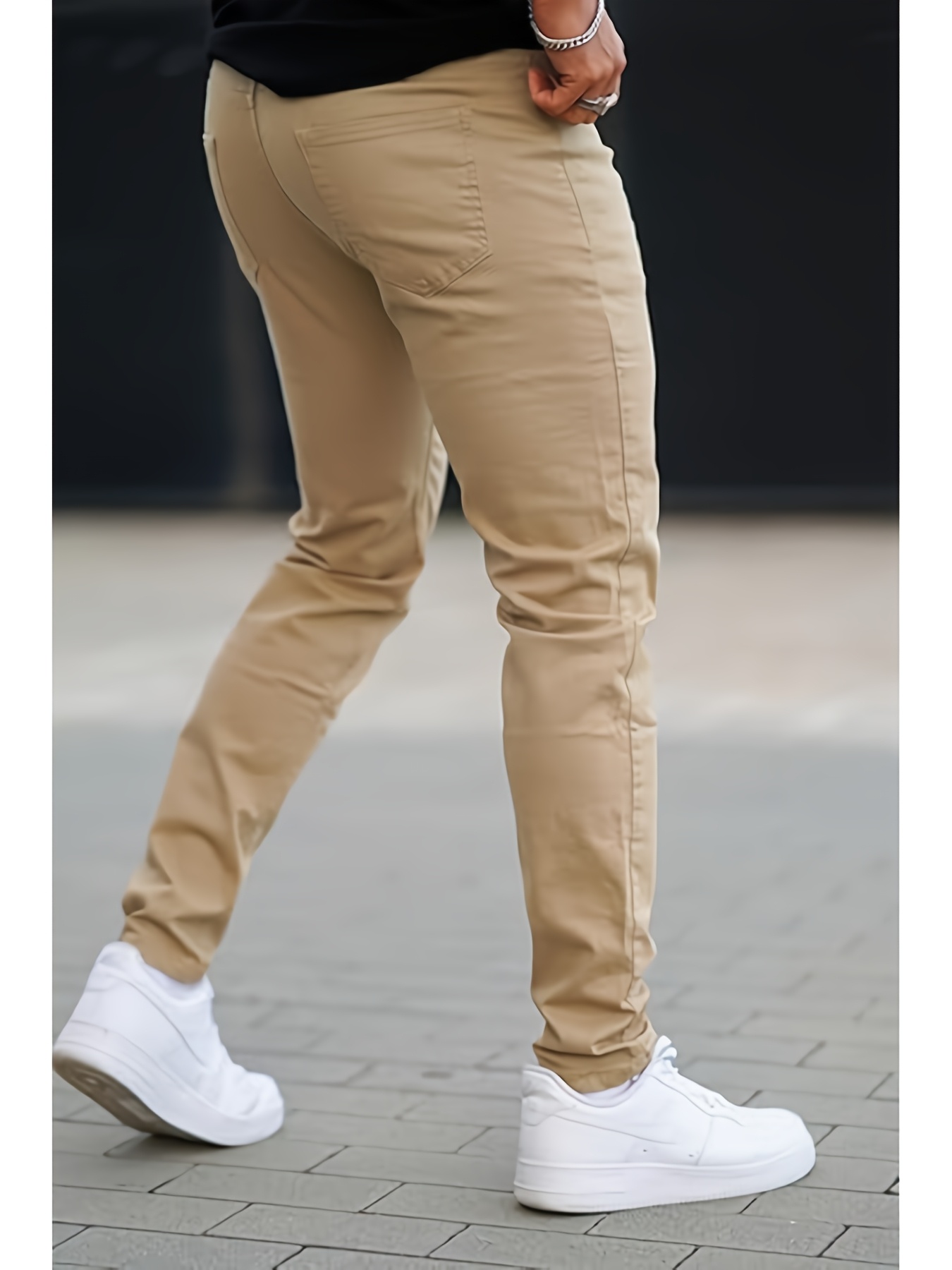 Men's Casual Slim-Fit Stretch Pants