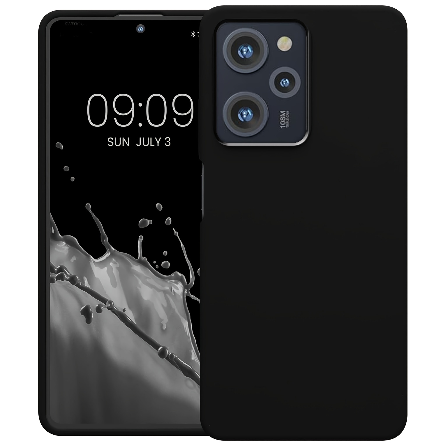 TEMU Phone Case - For Xiaomi Poco X5 Pro 5g Case Slim Shockproof Flexible Black Matt Soft Silicone Protective Phone Case Cover