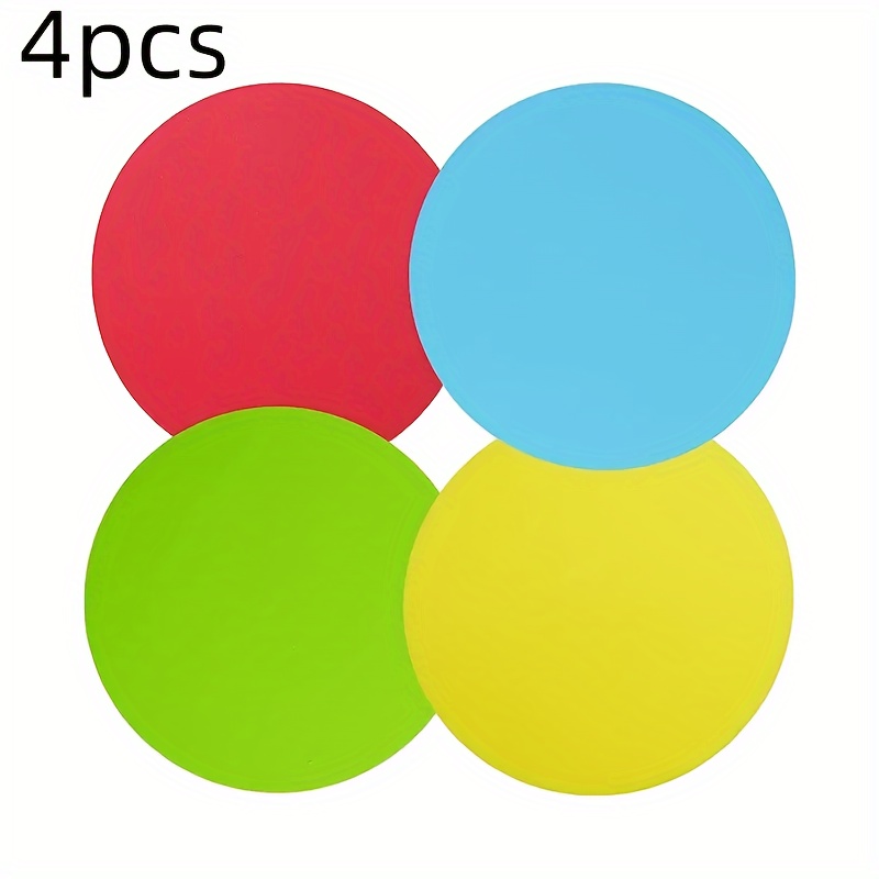 Image of 4pcs Silicone Jar Opener Gripper Pads - Jar Opener For Weak Hands - Heat Insulation Silicone Round Grippers For Opening Jars, Ideal Gifts For Christmas, New Year, Valentine's Day, Easter, And Carnival