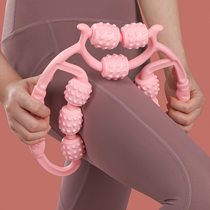 nine roller circular leg clamp roller leg massager muscle relaxer leg clamp home use leg small equipment Product details 1