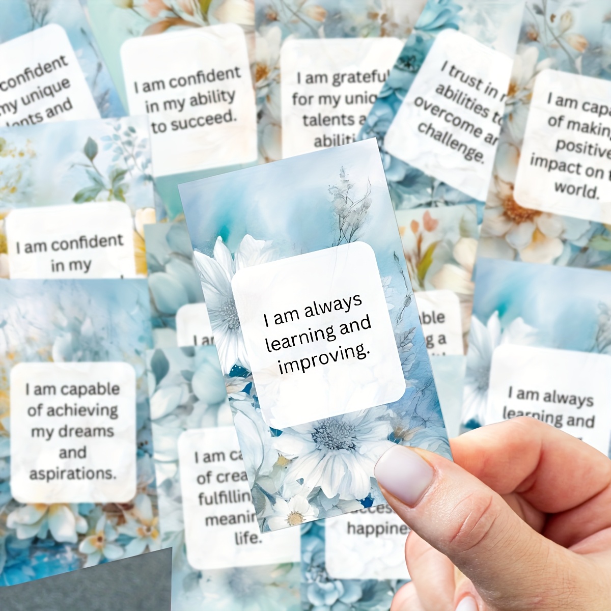 Inspirationskarten Für Frauen | Tägliche Affirmationskarten | Positive Bestätigungskarten | Als Geschenk Zu Weihnachten, Geburtstag | 7 Karten Im Set