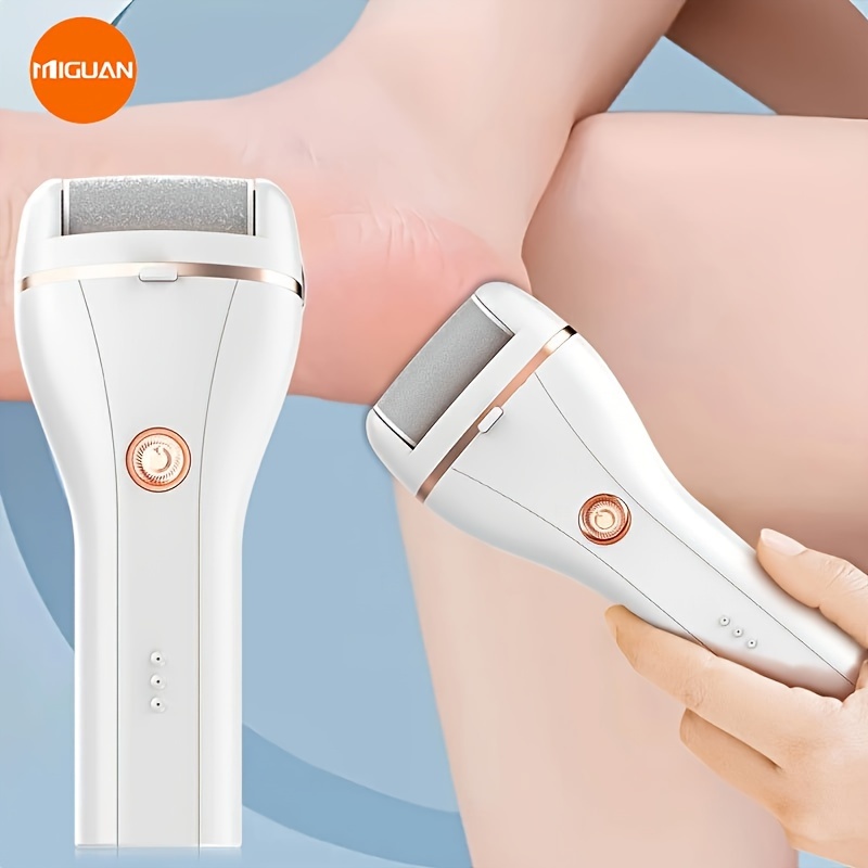 

Rechargeable Electric Foot Callus Remover Kit - Portable Pedicure Tool For Dead Skin, Hard - Usb Pedi 4v-12v Operating Voltage, Oil-free, Lithium Battery - Ideal Gift