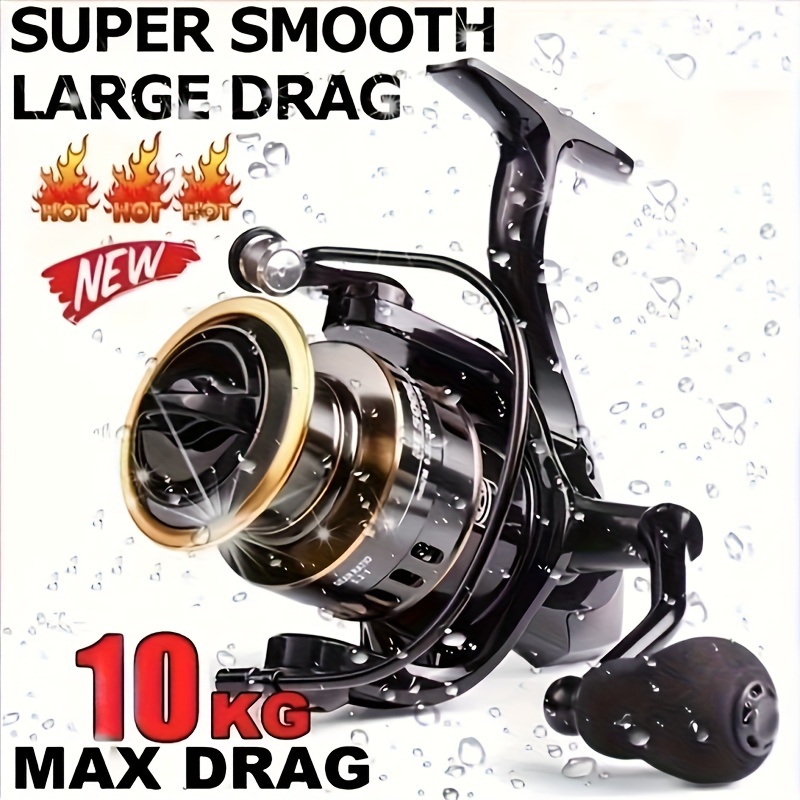 Ultralight Fishing Reels,Spinning Reel,5.2:1 Gear Ratio, 13+1BB Ultra  Smooth,26LB Max Drag, 1000, 2000, 3000, 4000 for Spinning Fishing Reel  Saltwater and Freshwater. : : Sports, Fitness & Outdoors