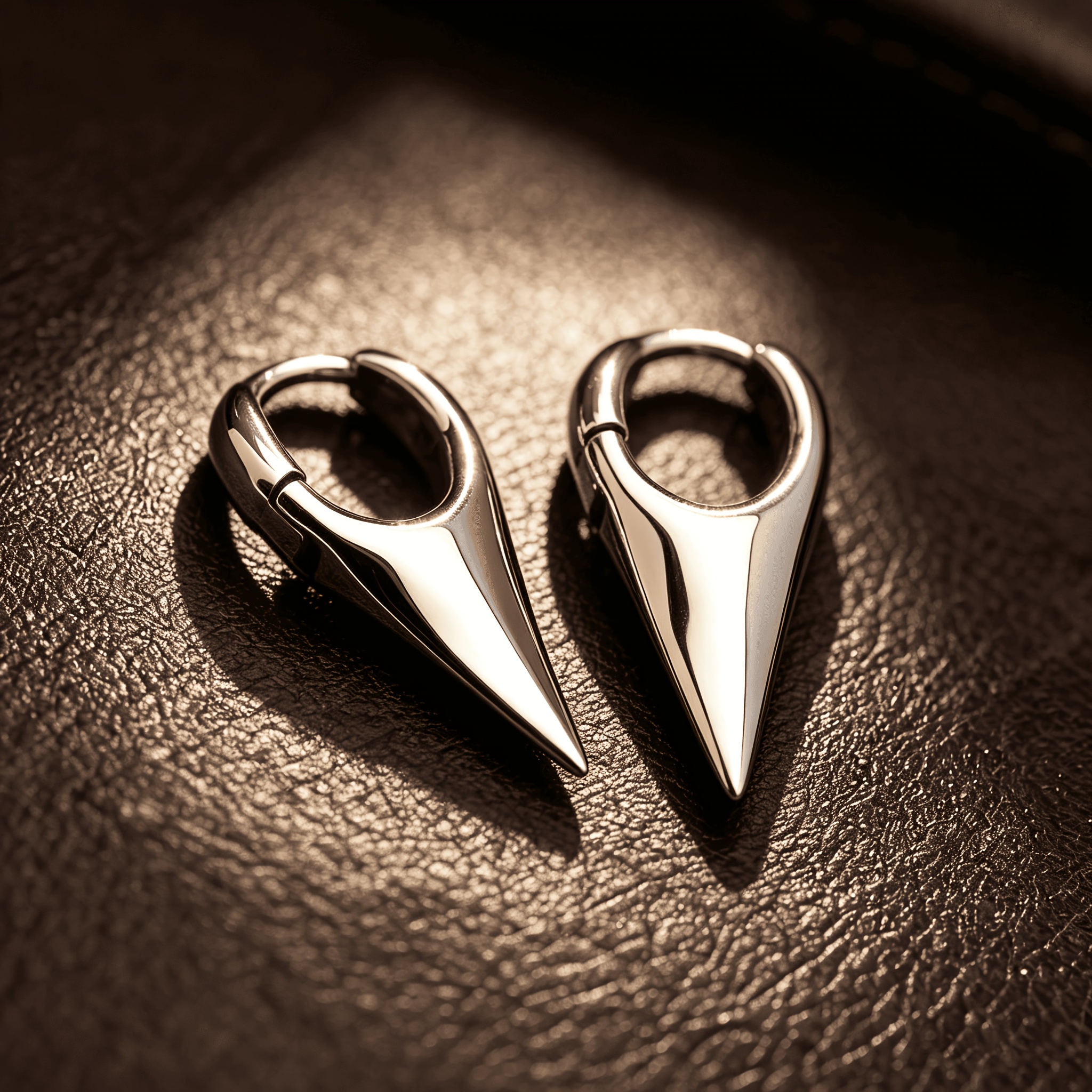 TEMU 1 Pair Gothic Style Earrings Unisex Jewelry Fangs Trendy Men Trendy Women Earrings