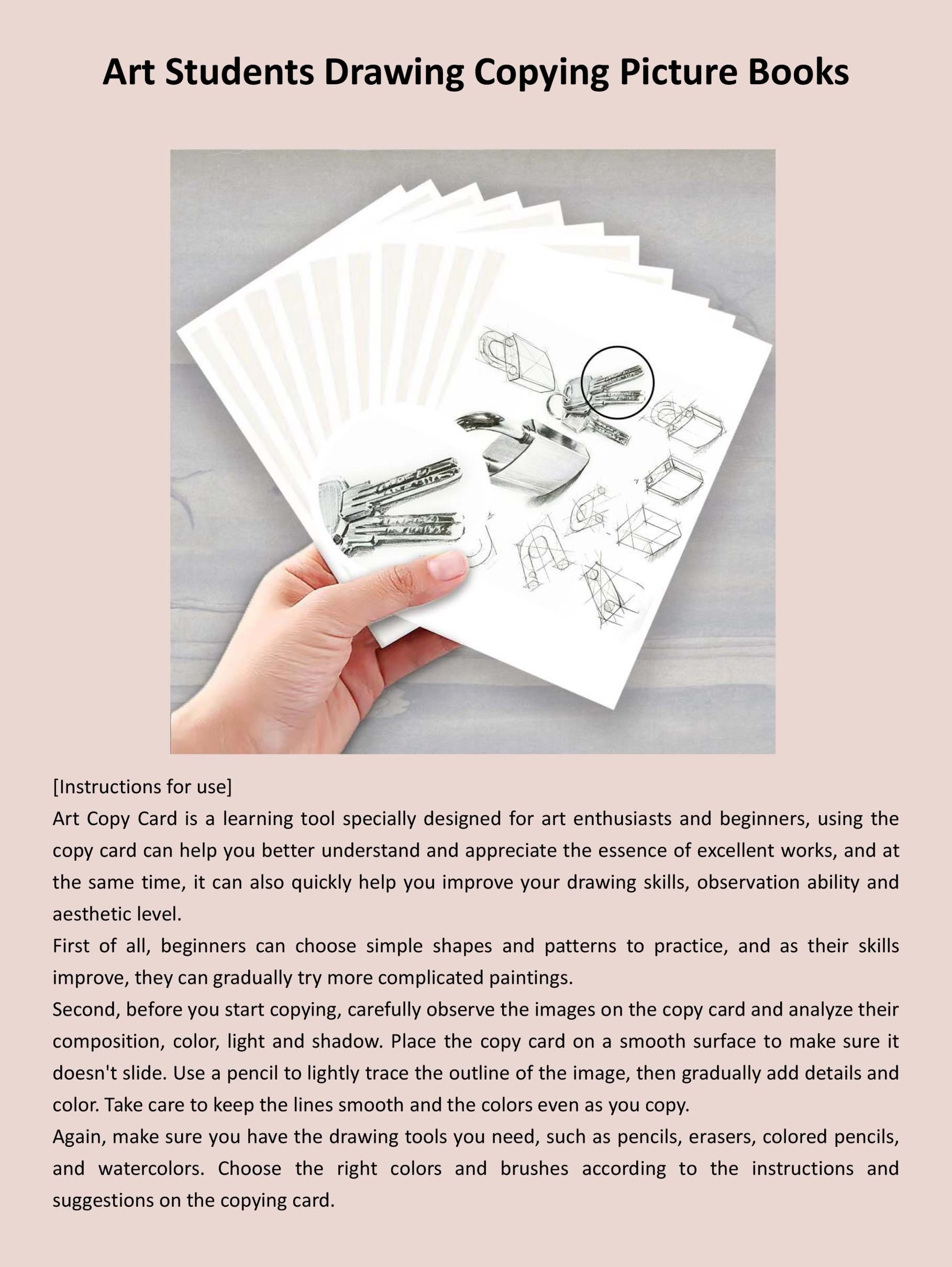 Art Student Painting Copying Double sided Temu