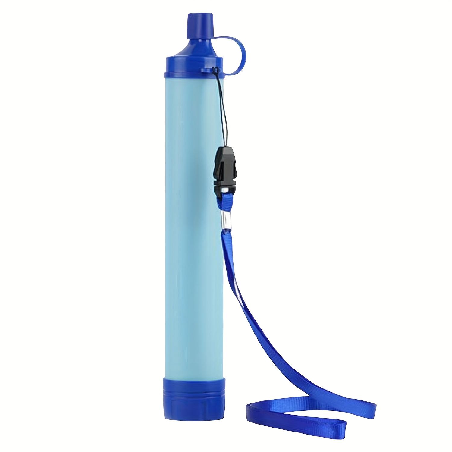Image of Personal Water Purifier Straw Filter For Hiking Camping Travel | Emergency Preparedness, Ideal For Family Outing And Adventure Gear, Made Of Durable Abs Material