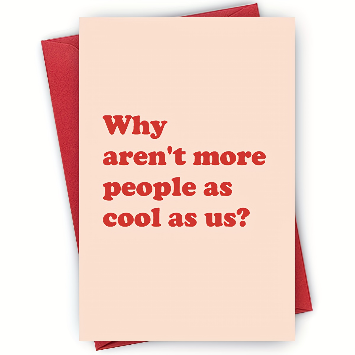 

Unique & Funny 'why Aren't More People ' Greeting Card - Birthdays, Christmas, Halloween, New Year, Thanksgiving | Ideal , Family, Lovers, Colleagues, Cool, Inspirational