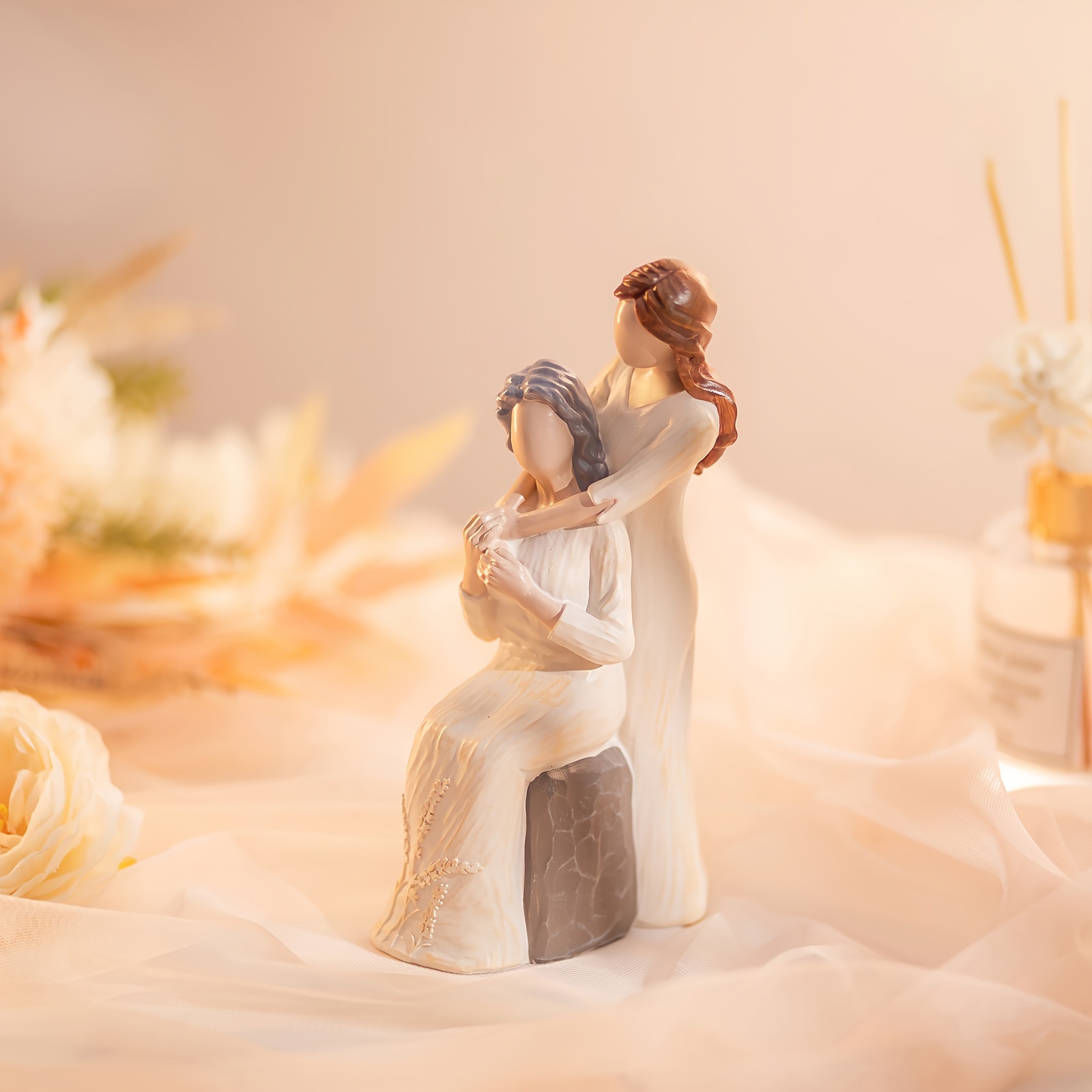 Statue - Perfect Christmas & Birthday Gift From Daughter To Mom, Versatile Indoor/outdoor Decor, Christmas Decor