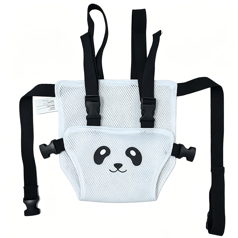 TEMU 1pc Siège d'attache pour chaise haute, siège de sécurité d'alimentation pour bébé avec sangle, ceinture d'attache de rehaussement pour