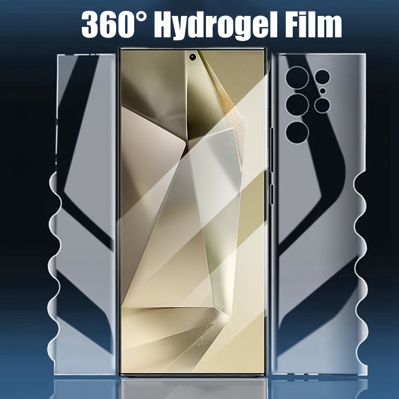 

360 Degree All-inclusive Butterfly Hydrogel Film For Samsung Galaxy S24 Ultra S24+ S24 Plus Screen Protector