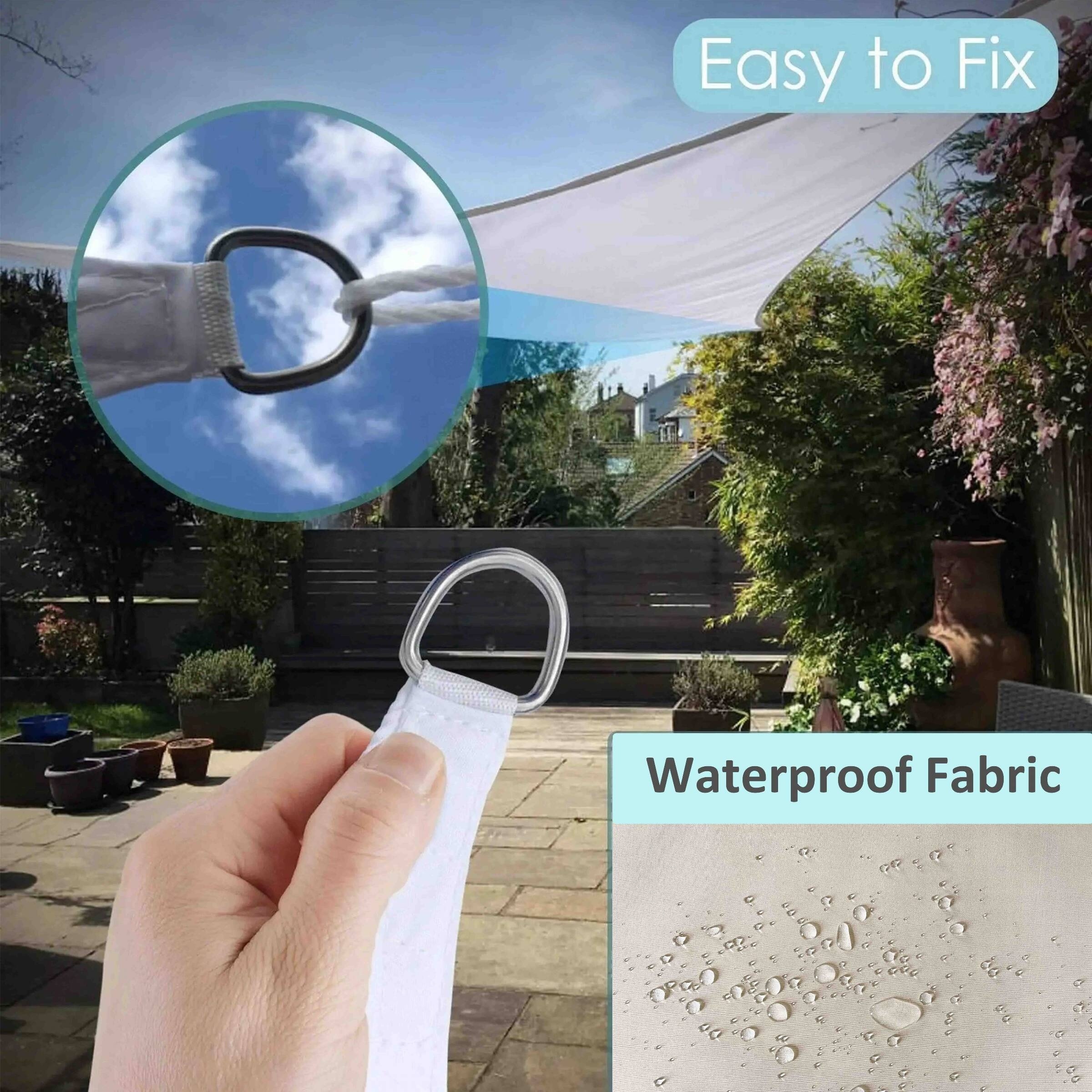 95g Waterproof Tent - 1 Piece Outdoor Use with Installation Rope Set