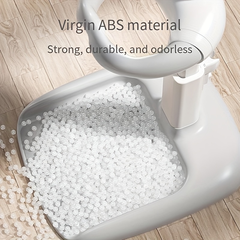 Adjustable Folding Standing Bath Table with Non-Slip Base - Heavy-Duty PP Material, Ergonomic Design for Safe Bathing, Easy Setup & Storage