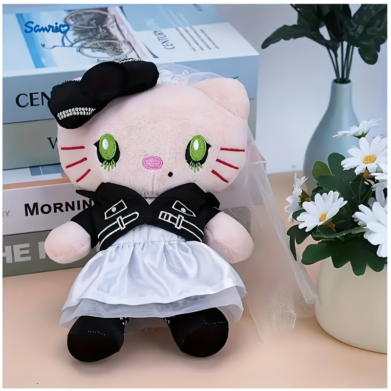 TEMU [ Officially ]hello Kitty Bride Plush Doll - Perfect For Halloween, Birthday Parties And Christmas