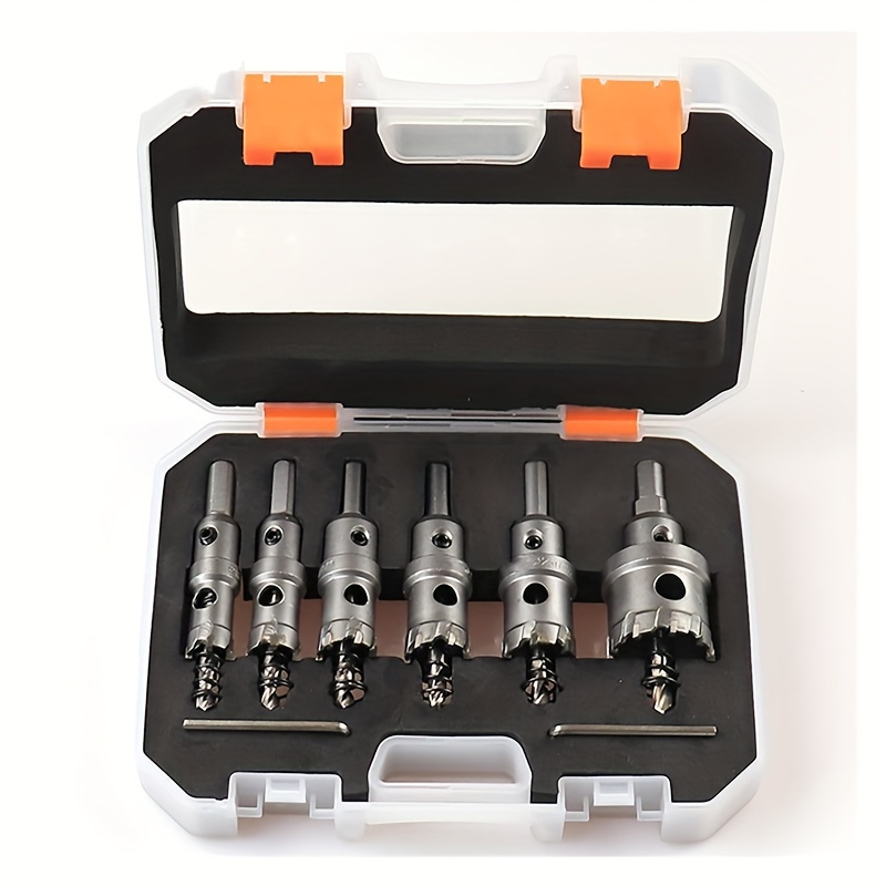 8pcs 16     set carbide tip tct cutter for plate metalworking drilling   Product details 0
