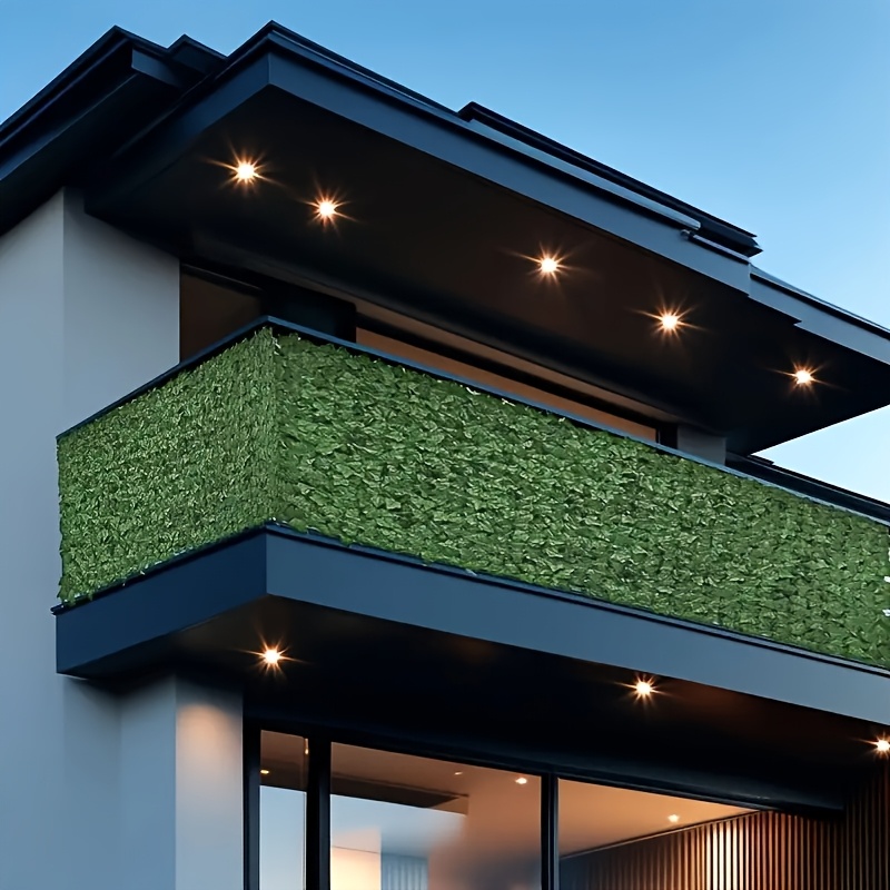 *. 300 cm ausziehbarer Sichtschutz-* aus knstlichem Efeu  Langlebiges  Kunststoff-Spalier mit realistischen Blttern, Auendekoration * fr  Garten, Terrasse, Balkon, Valentinstag Frhlings-DIY-Deko, ...