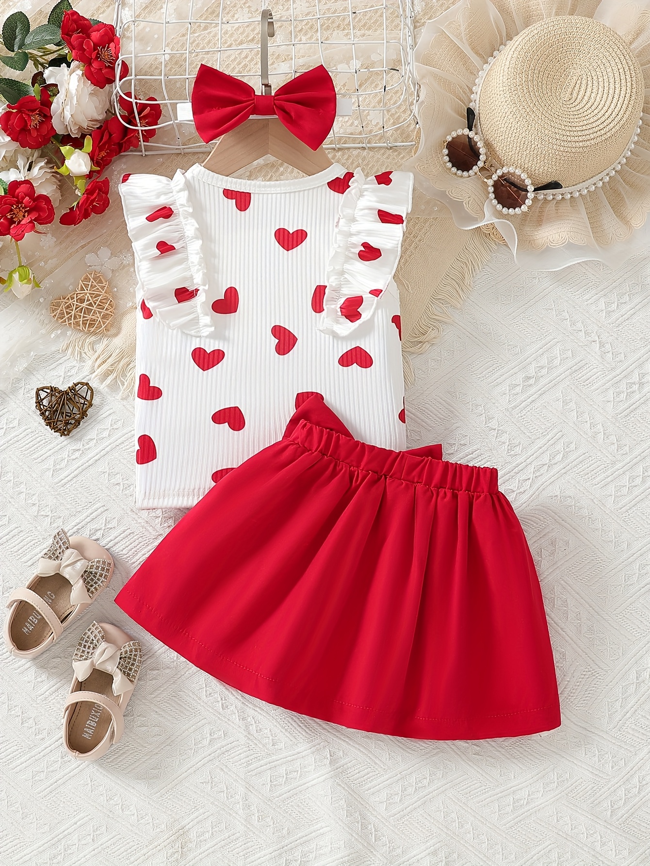 Skirt Two Piece Baby Girl Outfits Hot Style Two Piece Set Girls