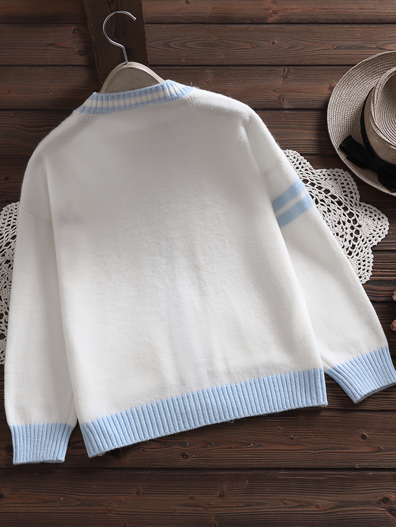 cardigan brodé style veste douce femmes look - Temu France