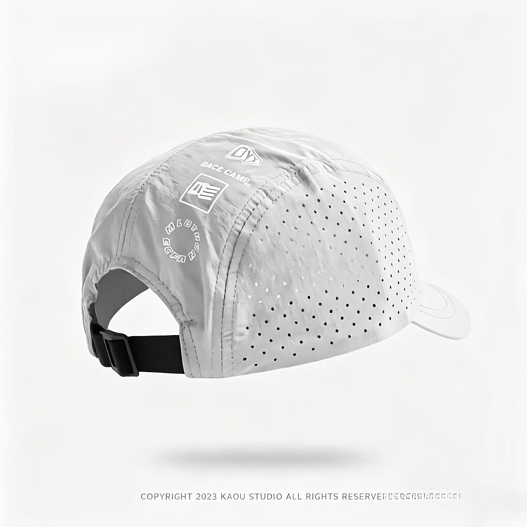 TEMU 1pc Printed Letter Duck Running Cycling Quick-dry Hat Unisex Baseball