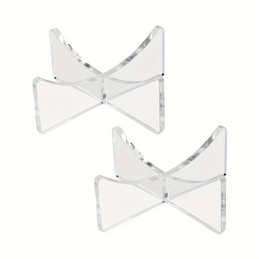 Image of Ball Display Racks 2pcs/4pcs/6pcs Pack, Acrylic Display Stands For Football, Basketball, Soccer, , Baseball Suitable For Ball Racks