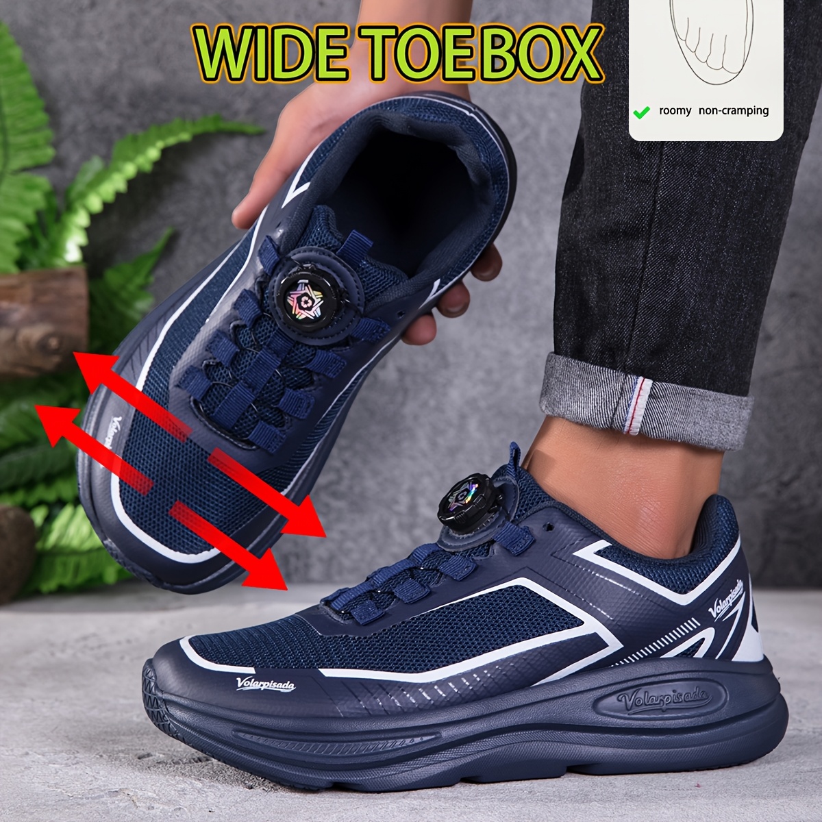 Men's Wide Last Off-Road Running Shoes