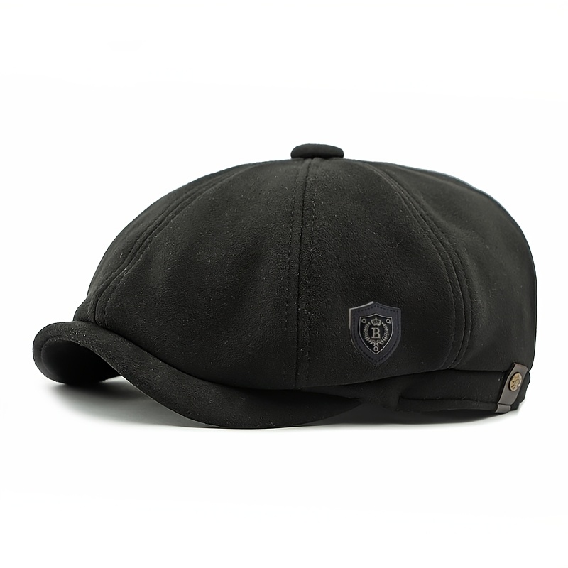 TEMU Octogonal d'Hiver Vintage pour Homme, Design et Chaleur Légère, Convient pour Occasions Décontractées et Formelles que Noël, le Nouvel An et les