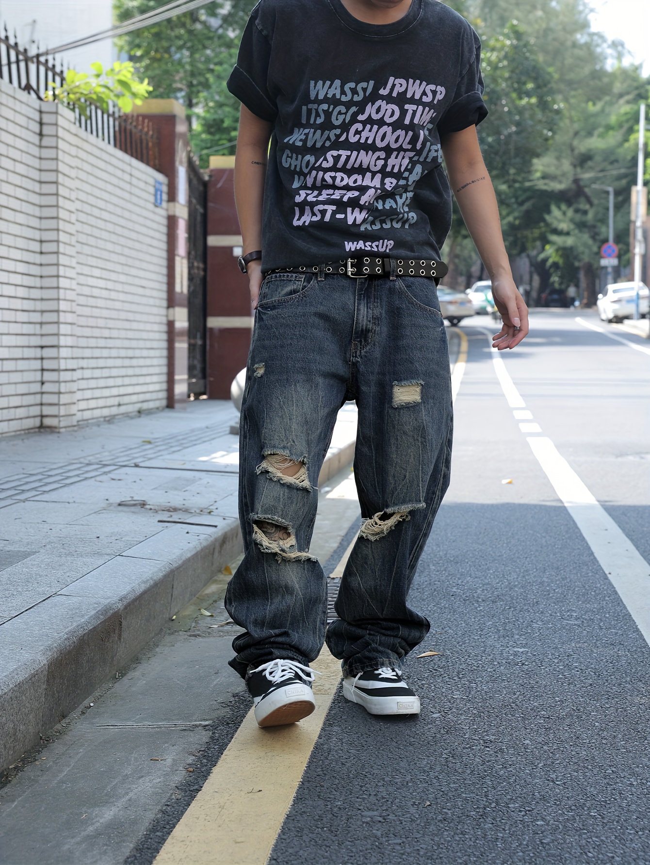 grunge dress men Male Kledingstijl Grunge Clothing Sold On Temu United States Colour: CHAMPAGNE