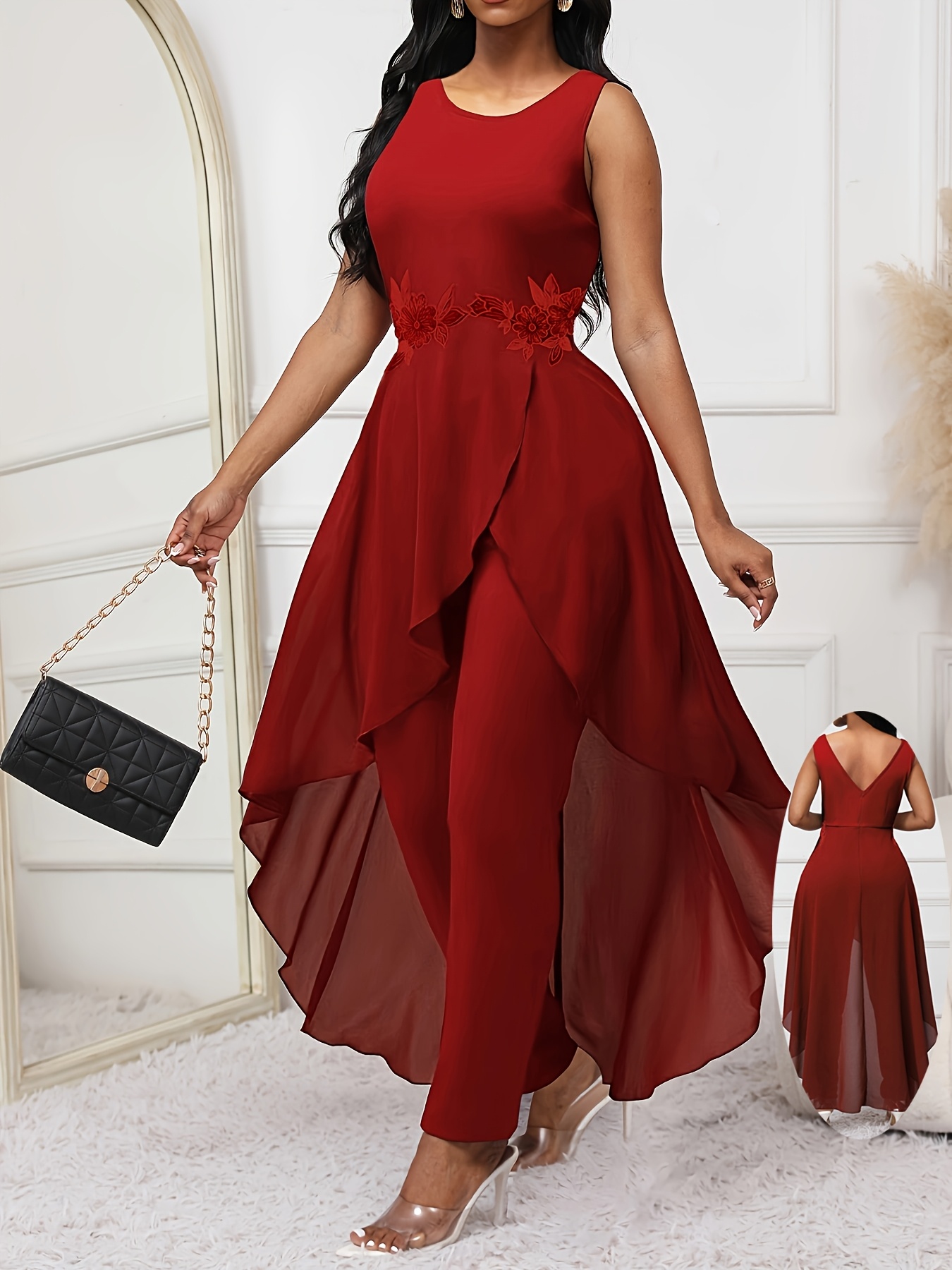 Elegante Pantalones De Fiesta Mujer Ropa Elegante Pantalones De