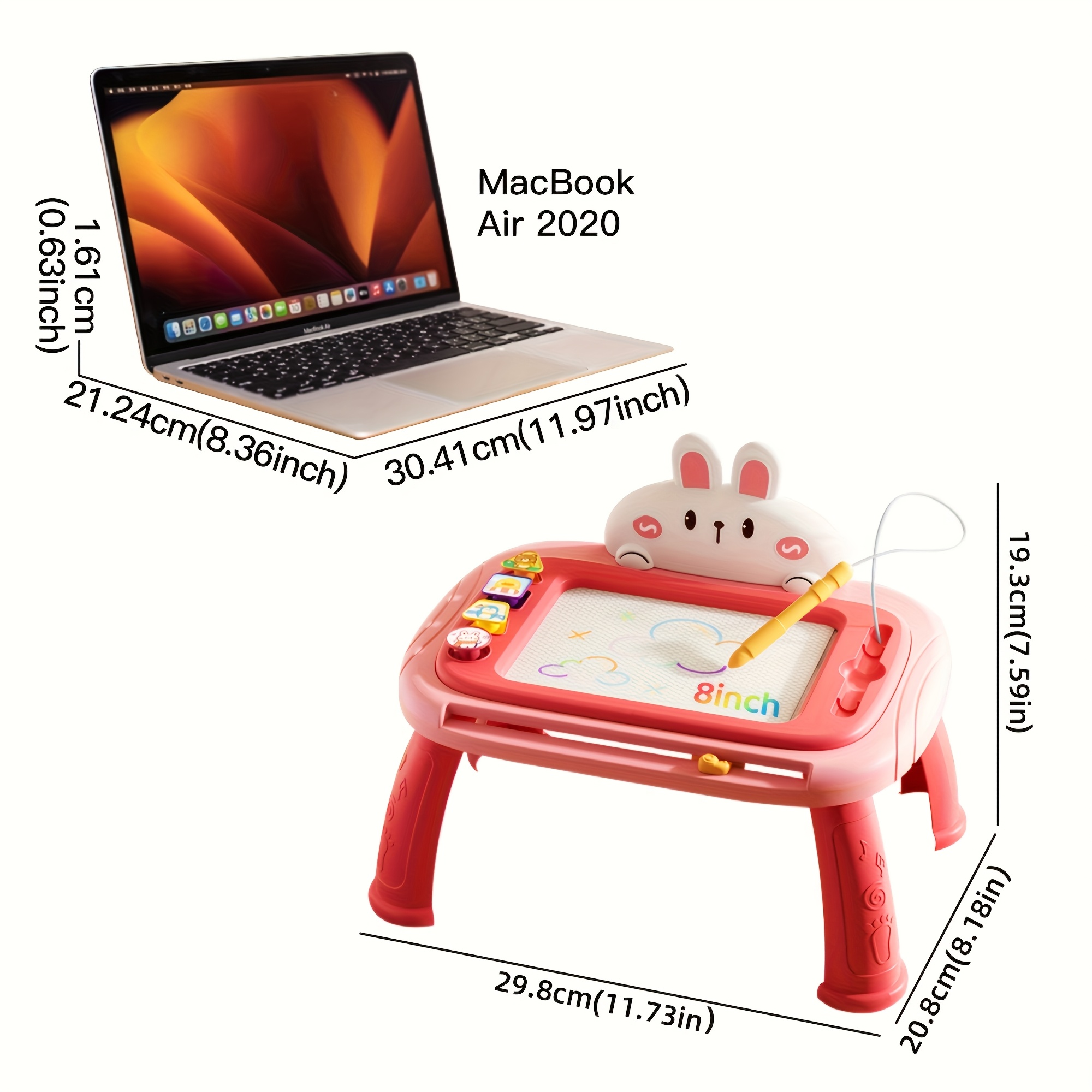 Magnetic Drawing Board Toy for Kids Erasable Doodle Writing Tablet
